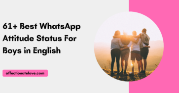 61+ Best WhatsApp Attitude Status For Boys in English in 2023